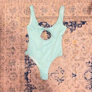 Rhythm, Gidget Solid One Piece, low back, high waist Swimswuit size XL